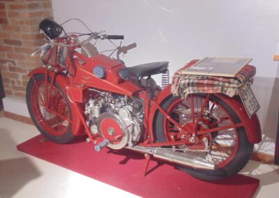 La moto di Ligabue nel museo della Fondazione